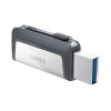 SANDISK Pendrive 139778, DUAL DRIVE, TYPE-C, USB 3.1, 256GB, 150 MB/S