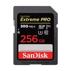   SANDISK 215414, SDXC EXTREME PRO KÁRTYA 256GB, 300MB/s, UHS-II, CL10 10, U3, V90