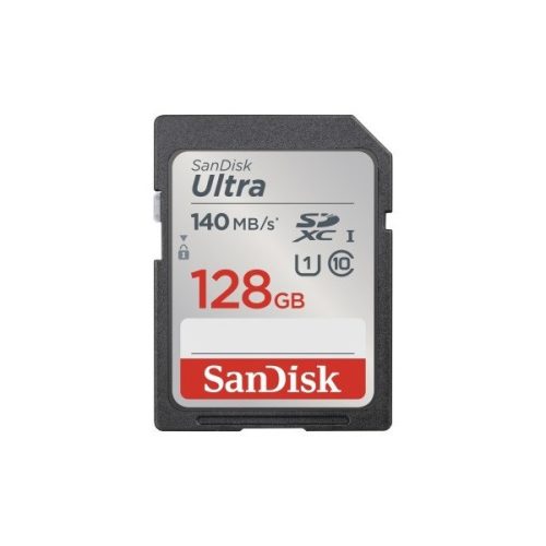 SANDISK 215416, SDXC ULTRA KÁRTYA 128GB, 140MB/s CL10 UHS-I