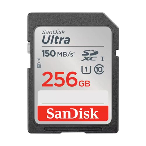 SANDISK 215417, SDXC ULTRA KÁRTYA 256GB, 150MB/s CL10 UHS-I