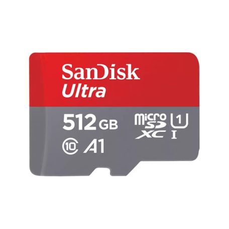 SANDISK 215424, MICROSD ULTRA ANDROID KÁRTYA 512GB, 150MB/s, A1, Class 10, UHS-I