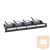 Legrand LCS3 patch panel 24xRJ45 (6xRJ45 modulok) Cat6A, STP, 1U, gyorscsatlakozók