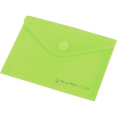   PANTA PLAST Irattartó tasak, A6, PP, patentos, 160 mikron, , pasztell zöld