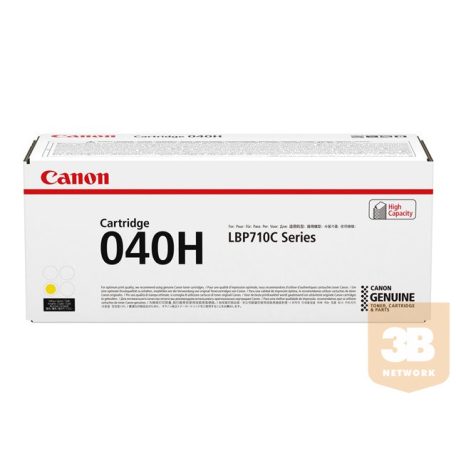 CANON 040HY cartridge yellow for LBP710Cx/712Cx standard capacity 10.000 pages