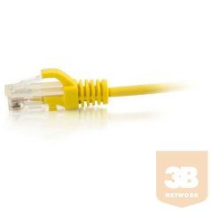   LEGRAND patch kábel RJ45-RJ45 Cat6A árnyékolt (S/FTP) LSZH (LSOH) 3 méter sárga d: 5,2mm AWG28 LCS3