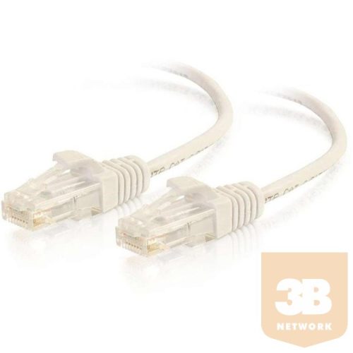 LEGRAND patch kábel RJ45-RJ45 Cat5e árnyékolatlan (U/UTP) PVC 2 méter szürke d: 5.4mm AWG24 LCS3