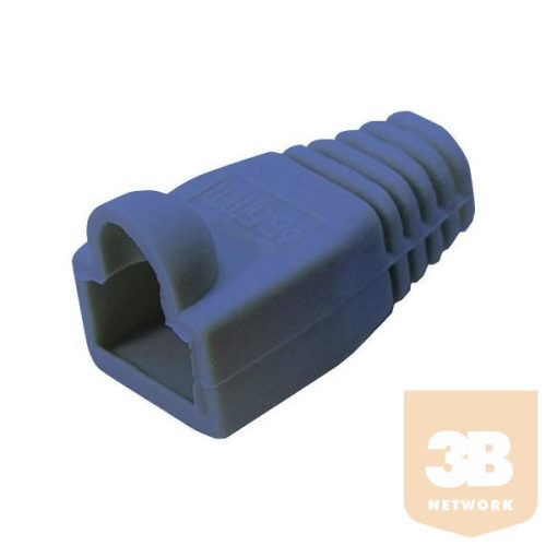 Törésgátló RJ45 csatlakozóhoz (05230K-100), kék, 100db/csomag