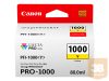 CANON PFI-1000y Ink yellow standard capacity 80ml 1-pack iPF1000