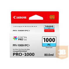   CANON PFI-1000pc Ink Photo cyan standard capacity 80ml 1-pack iPF1000