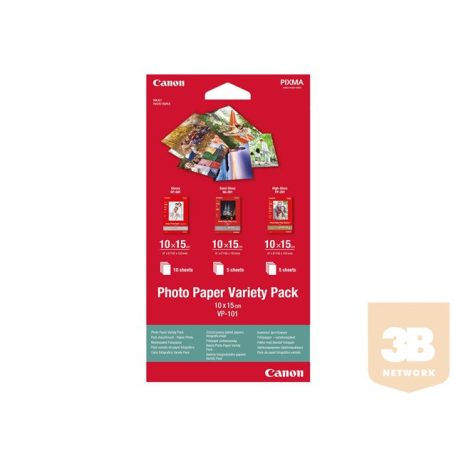 CANON VP-101 photo paper variety pack 10x15cm