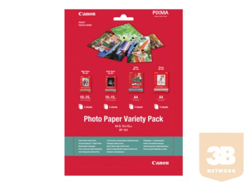 CANON VP-101 photo paper variety pack A4 & 10 x15cm