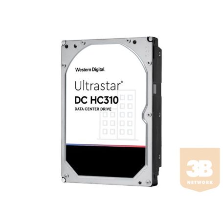 WESTERN DIGITAL Ultrastar 7K6 6TB HDD SAS Ultra 256MB cache 12Gb/s 4KN SE P3 7200Rpm 3.5inch Bulk HUS726T6TAL4204