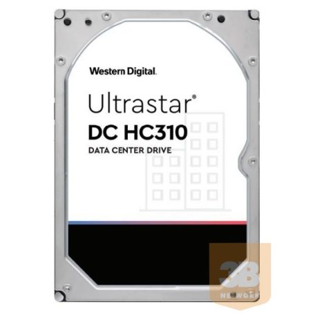 Western Digital Ultrastar DC HC310, 3.5', 6TB, SATA/600, 7200RPM, 256MB cache