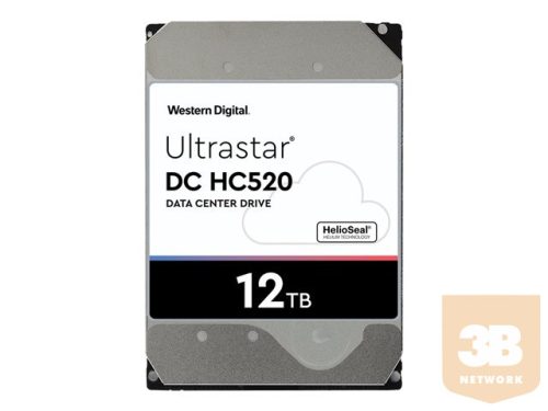 WESTERN DIGITAL Ultrastar HE12 12TB HDD SATA 6Gb/s 512E SE 7200Rpm HUH721212ALE604 24x7 3.5inch Bulk