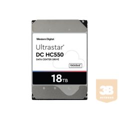   WESTERN DIGITAL Ultrastar DC HC550 18TB HDD SATA Ultra 512MB 7200RPM 512E SE NP3 DC HC550 3.5inch Bulk - WUH721818ALE6L4