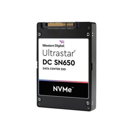 WESTERN DIGITAL Ultrastar DC SN650 U.3 15MM 15360GB 2.5inch PCIe 4.0 TLC RI-1DW/D BICS5 ISE NVMe SSD