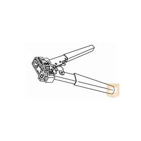   AMP Nyomó matrica High Performance (Cat5e) RJ-45 dugaszhoz (1-853400-0)