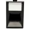C6 Angled Shutter fekete ferde (100-022-BK) Excel