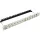 Patch panel (döntött modulhoz) 24-os moduláris, FTP, 1U, ezüst (100-024) EXCEL