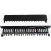 Patch panel 24-es Cat.6a FTP, fekete (100-032) EXCEL