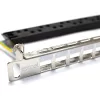 Patch panel 24-os moduláris, 0.5U, ezüst (100-041) EXCEL