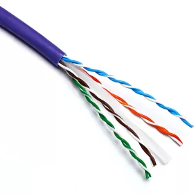 UTP Cat6 LSOH fali 305m/doboz VIOLET (100-071) EXCEL
