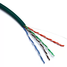   UTP Cat.5e patch kábel PVC 305m/doboz ZÖLD (100-083-305M) EXCEL