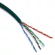 UTP Cat.5e patch kábel PVC 305m/doboz ZÖLD (100-083-305M) EXCEL
