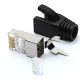 Modul 8P8C, FTP ÁTMENŐ dugó Cat.6/6A falkábelre 100db/cs (100-128-100) Excel