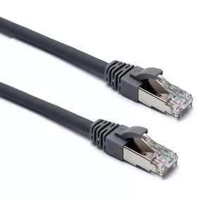 1m F/FTP CAT6a patch kábel SZÜRKE (100-148) EXCEL