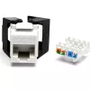 Keystone betét Cat.5e UTP (100-202-WT) szerszám nélkül szerelhető Low profile , EXCEL