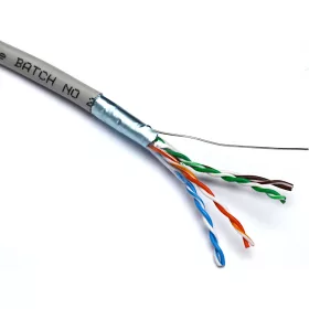 FTP Cat.5e PVC fali 305m/doboz SZÜRKE (100-216) EXCEL