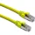 0,5m F/FTP CAT6a patch kábel 10 db/cs SÁRGA (100-222-10) EXCEL