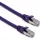 1m F/FTP CAT6a patch kábel Violet (100-242) EXCEL