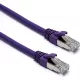 1m F/FTP CAT6a patch kábel Violet (100-242) EXCEL