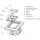 Angled 2 Port Keystone 50x50mm Faceplate RAL9010 (100-283)