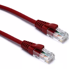 1m UTP CAT6 patch kábel PIROS (100-315) EXCEL
