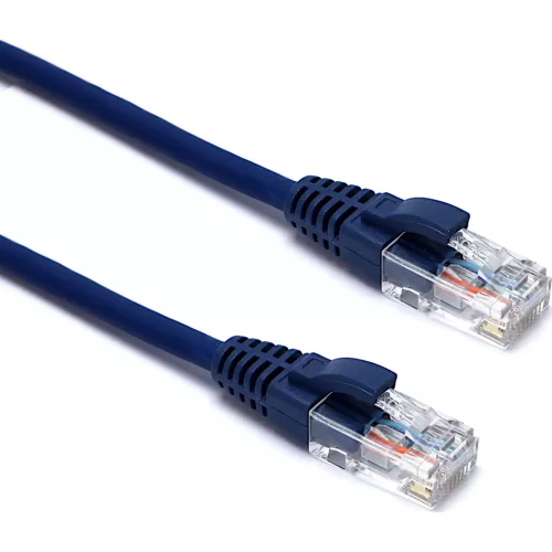 0,3m UTP CAT6 patch kábel 10 db/cs KÉK (100-403-BU-10) EXCEL