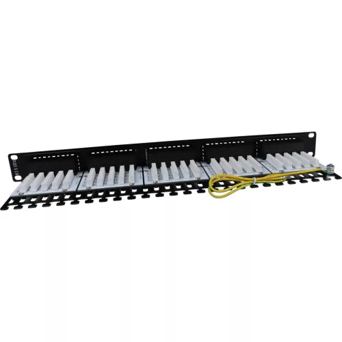 Patch panel 50-es, ISDN Cat.3 aljzattal (100-464) EXCEL
