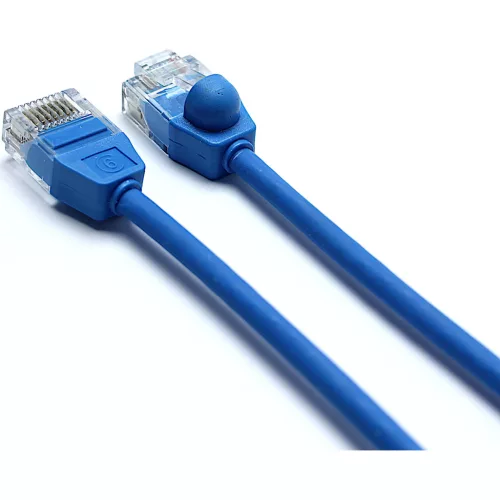 1m UTP CAT6 mini patch kábel KÉK (100-523) EXCEL