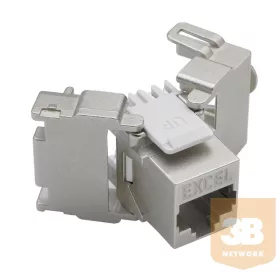   Excel Cat.5E FTP Keystone betét (szerszám nélkül szerelhetõ) 100-906