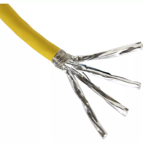 Cat7A S/FTP LSOH falkábel 1000MHZ 500m/dob SÁRGA (100-910) EXCEL