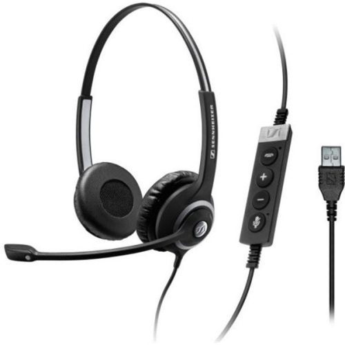 EPOS SENNHEISER SC 260 USB MS II Vezetékes Fejhallgató Fekete, 1000579