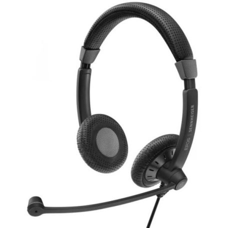 EPOS SENNHEISER SC 75 MS USB ML Fejhallgató Fekete, 1000635