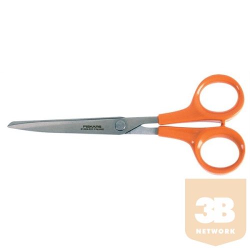 FISKARS Olló, papírvágó, 17 cm,"Classic" narancssárga