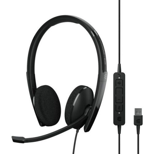 EPOS SENNHEISER Adapt 160T Vezetékes Fejhallgató Fekete, 1000901