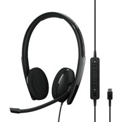   EPOS SENNHEISER Adapt 160T USB-C Vezetékes Fejhallgató Fekete, 1000905