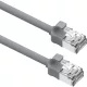 0,5m FTP Cat6A mini patch kábel lsoh awg28 szürke (103-220-10) 10-es csomag EXCEL