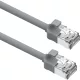 1m FTP Cat6A mini patch kábel lsoh awg28 szürke (103-221) EXCEL
