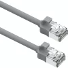 2m FTP Cat6A mini patch kábel lsoh awg28 szürke (103-222) EXCEL